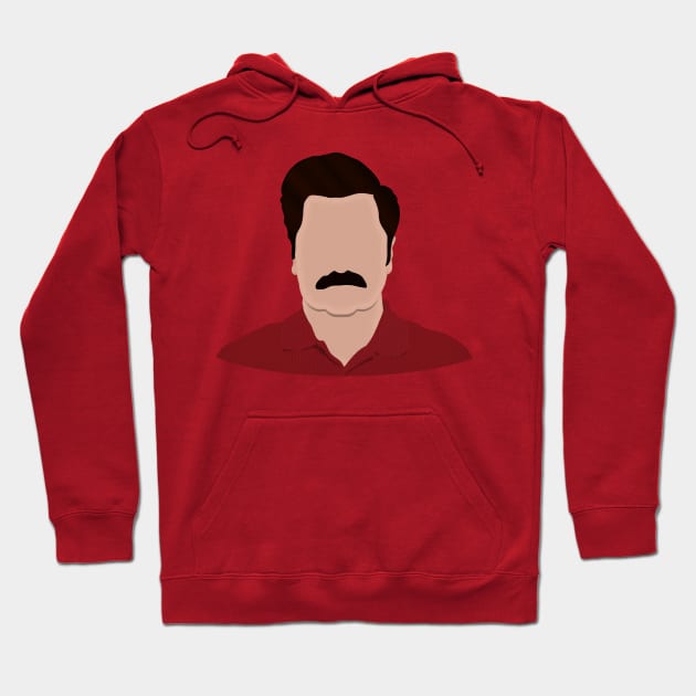 Ron effing Swanson Hoodie by Thisepisodeisabout